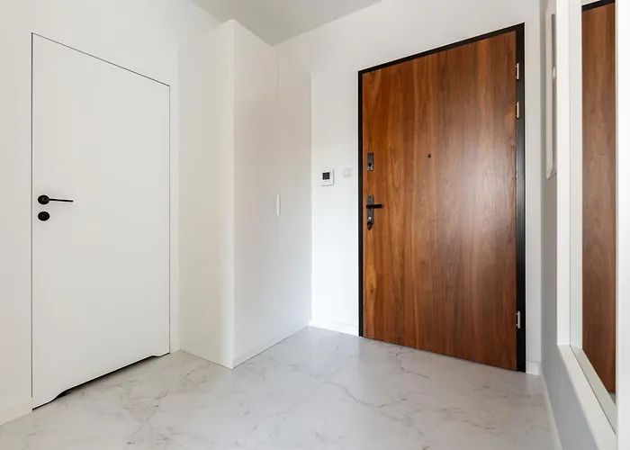 Apartmán Stocznia Bright & Serene Riverside By Bookinghost