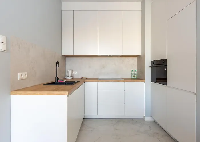 Stocznia Bright & Serene Riverside By Bookinghost Apartmán *