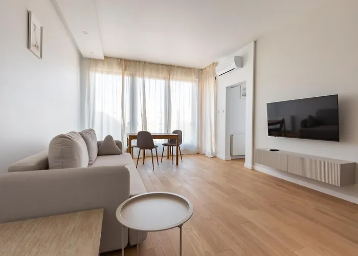 Apartmán Stocznia Bright & Serene Riverside By Bookinghost Gdaňsk