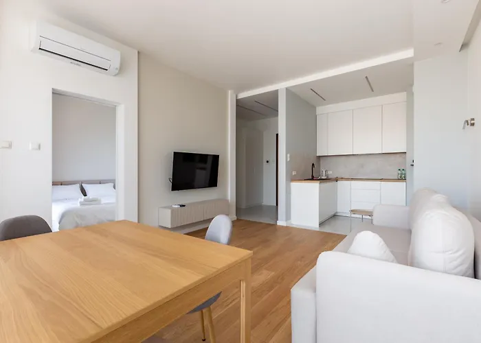 Apartmán Stocznia Bright & Serene Riverside By Bookinghost *