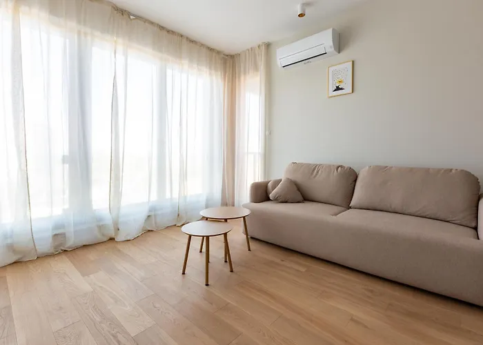 Stocznia Bright & Serene Riverside By Bookinghost Apartmán