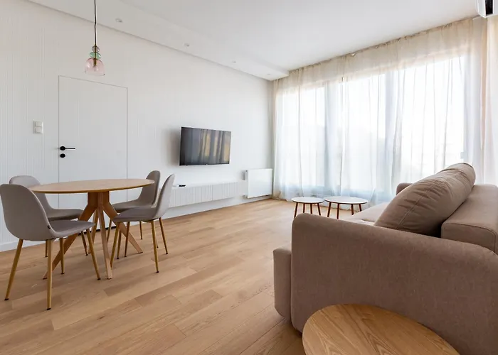 Stocznia Bright & Serene Riverside By Bookinghost Apartmán