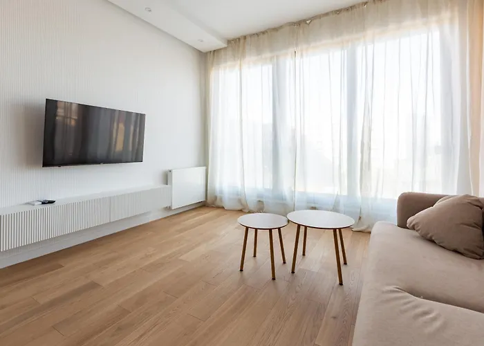 Stocznia Bright & Serene Riverside By Bookinghost Apartmán *